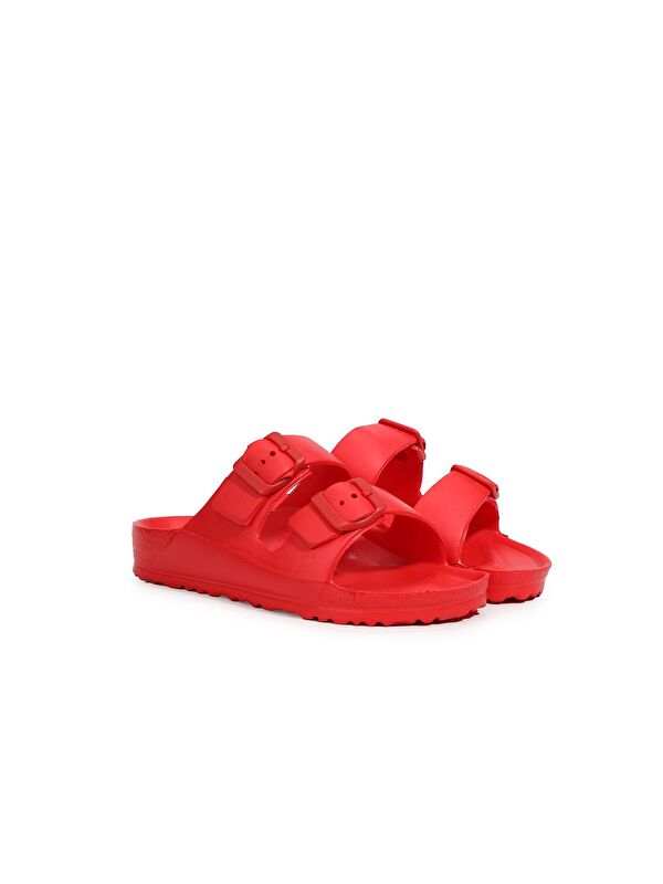LEE Erkek Çocuk Terlik Kırmızı - Görsel 4