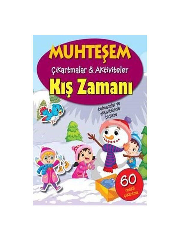 Parıltı Yayınları Muhteşem Çıkartmalar Aktiviteler Kış Zamanı Parıltı Yay