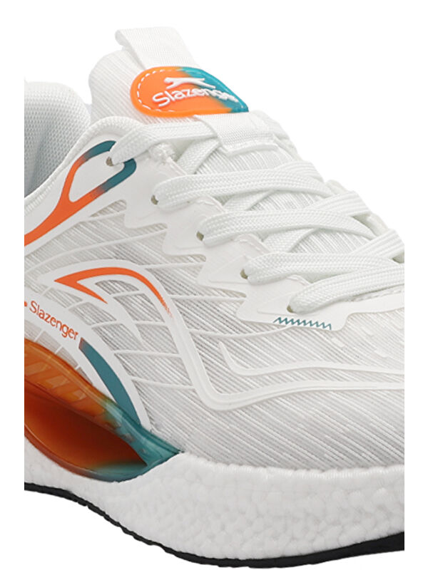 WARWICK Erkek Sneaker Ayakkabı Beyaz / Turuncu - Görsel 5