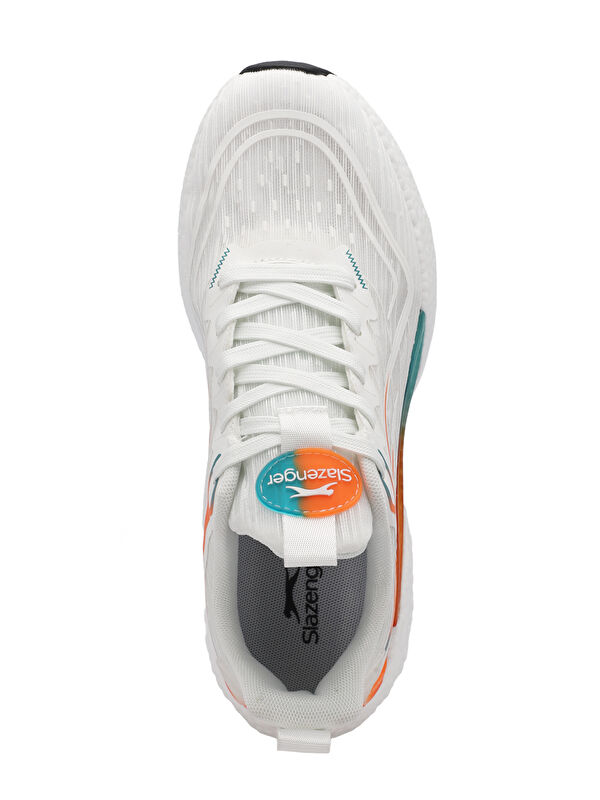 WARWICK Erkek Sneaker Ayakkabı Beyaz / Turuncu - Görsel 6