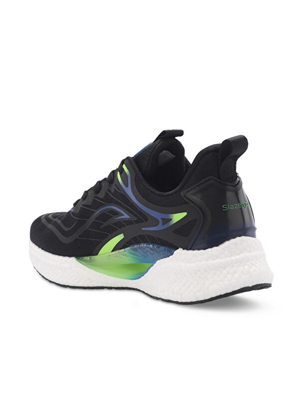 Erkek Sneaker Ayakkabı Siyah / Mavi - Görsel 4