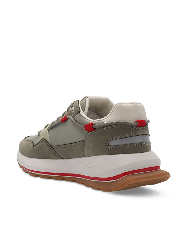 Erkek Sneaker Ayakkabı Haki - Görsel 4