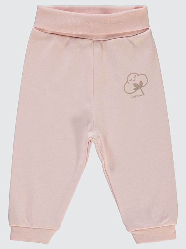 Civil Baby Bebek Organik Patiksiz Tek Alt 1-12 Ay Pembe