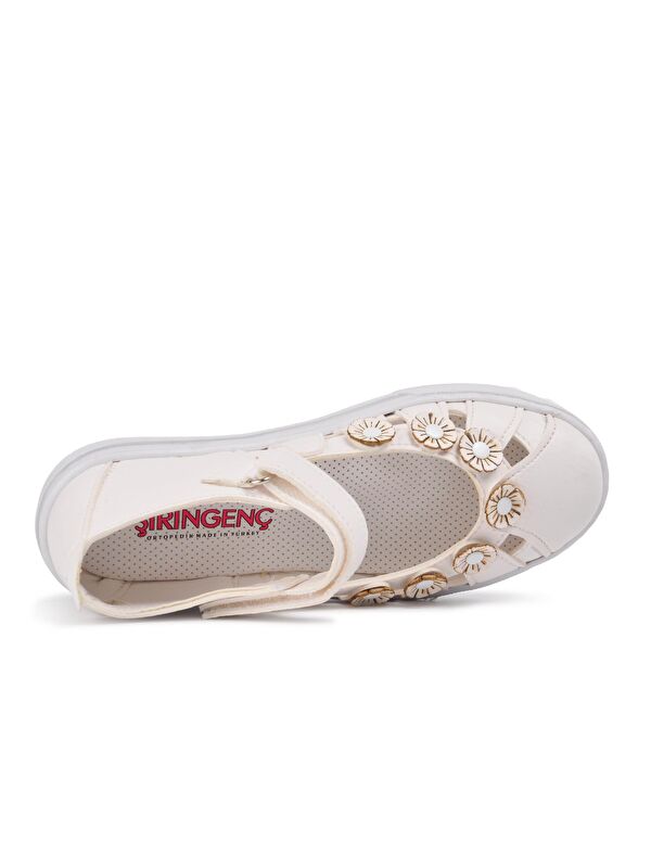 210106 Beyaz Comfort Kız Çocuk Günlük Ayakkabı - Görsel 5