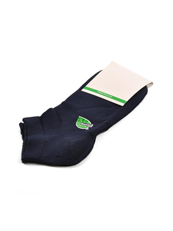 Ayakmod 24K001 Lacivert Bambu Patik Çorap