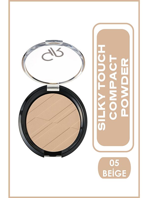 GOLDEN ROSE Silky Touch Compact Powder No: 05 Beige - Sıkıştırılmış Pudra