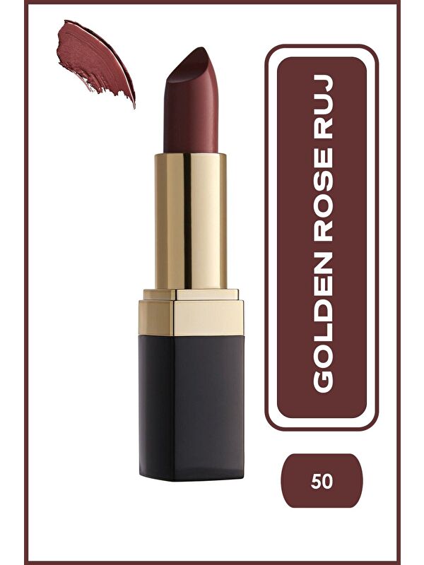 GOLDEN ROSE Lipstick No:50 Mocha - Ruj