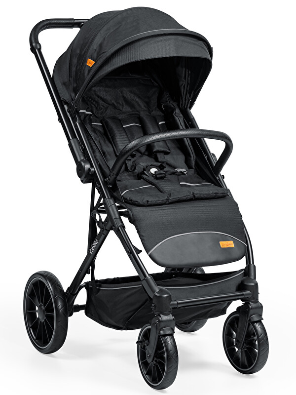 Baby2Go Collie Çift Yönlü Bebek Arabası Koyu Gri