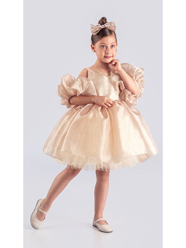 Mnk Baby & Kids Miss California Kız Çocuk Abiye MNK0594