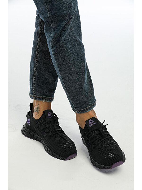 Yuvarlak Burunlu Bağcıklı Erkek Spor Ayakkabı - Görsel 5