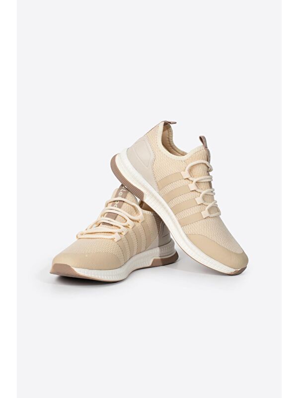 Yuvarlak Burunlu Bağcıklı Erkek Spor Ayakkabı - Görsel 3