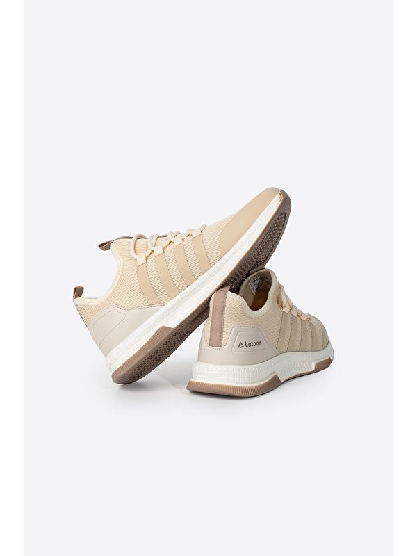 Yuvarlak Burunlu Bağcıklı Erkek Spor Ayakkabı - Görsel 4