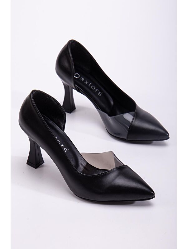 D252 Kadın Günlük Ortopedik Klasik Topuklu Ayakkabı - Görsel 2