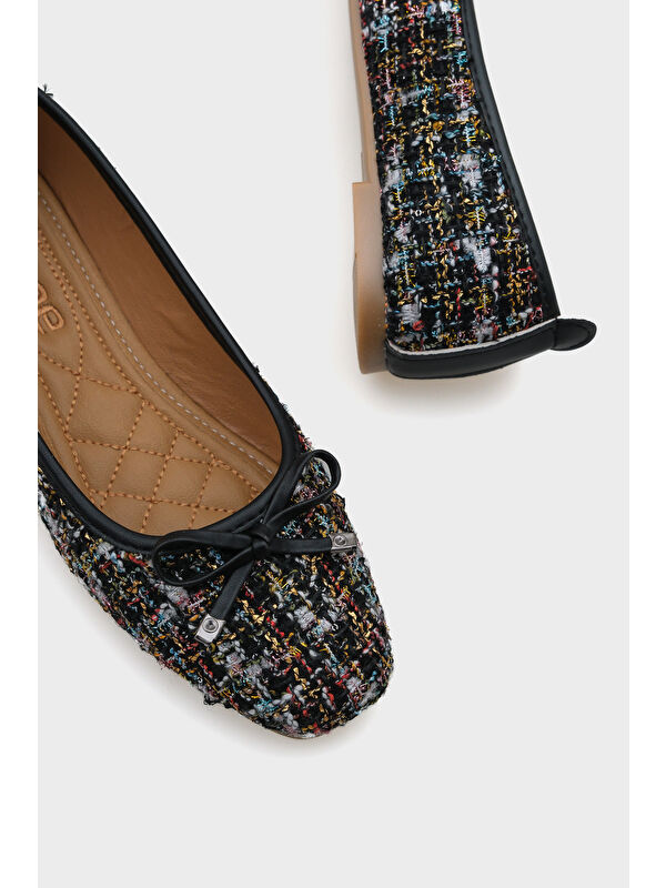 Capone Outfitters Siyah Capone Outfitters Hana Trend Kadın Babet