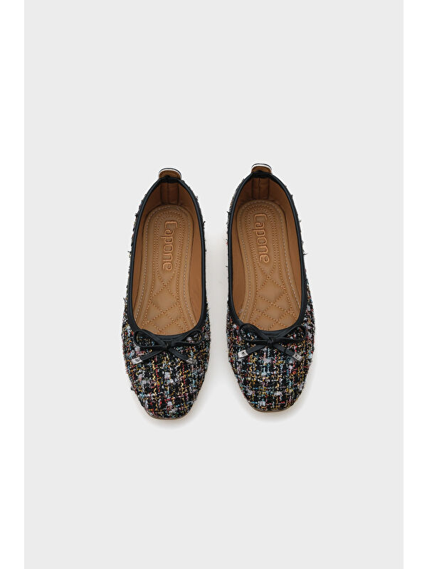 Capone Outfitters Siyah Capone Outfitters Hana Trend Kadın Babet