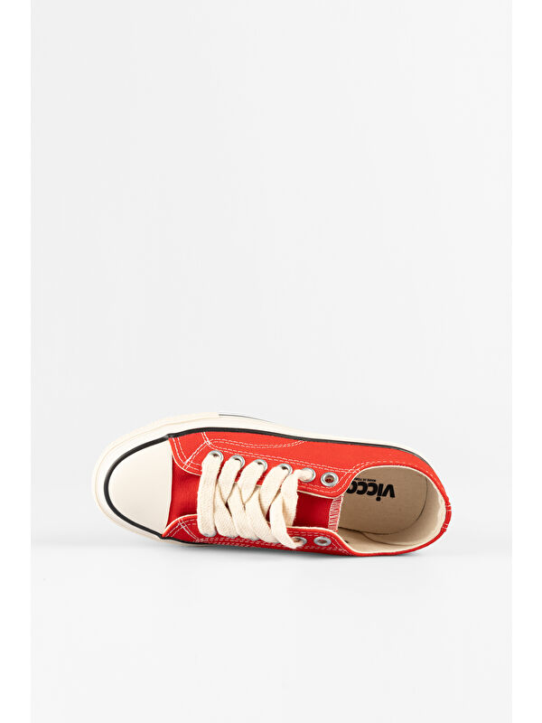 Idol Basic Unisex Genç Kırmızı Sneaker - Görsel 7