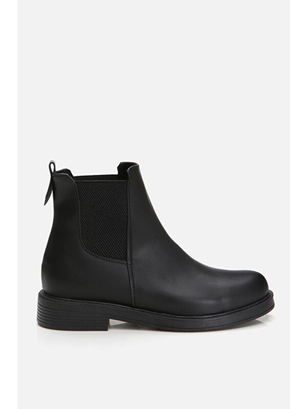 Yaya By Hotiç Siyah Kadın Düz Bot