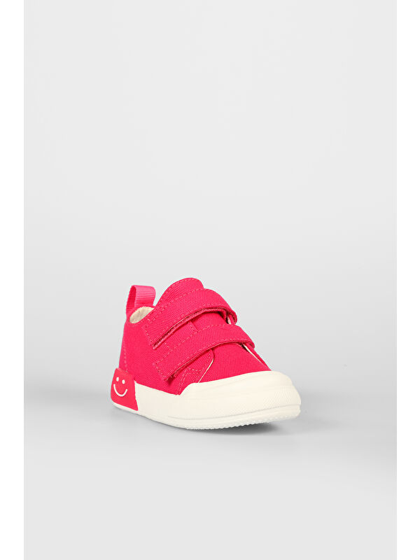 Luffy Işıklı Kız Bebek Fuşya Spor Ayakkabı - Görsel 4