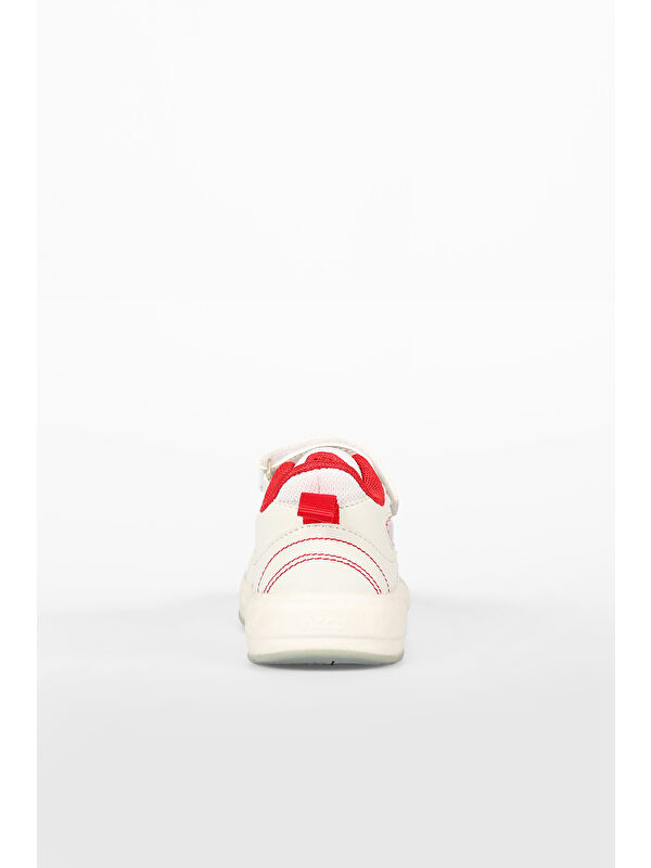 Disnew Işıklı Kız Bebek Beyaz Sneaker - Görsel 6