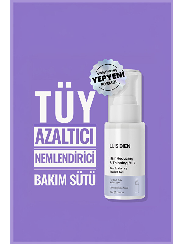 Luis Bien Epilasyon Sonrası Nemlendirici Ve Tüy Inceltici Süt