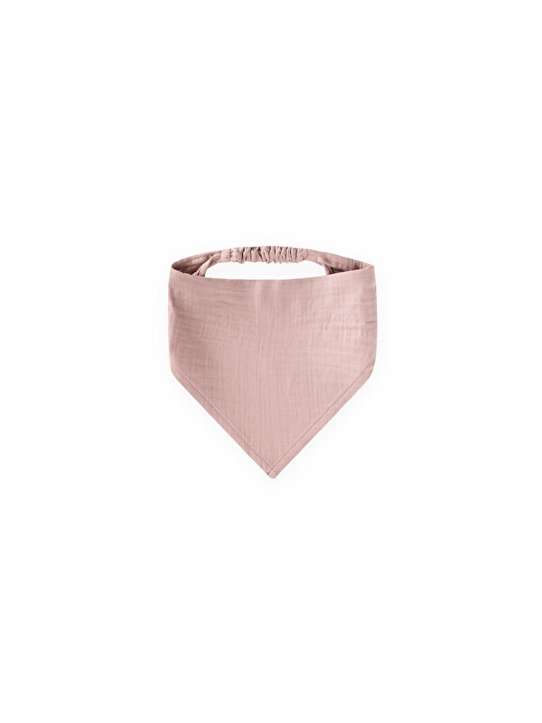 CİGİT Müslin Lastikl Saç Bandanası Pudra Pembe