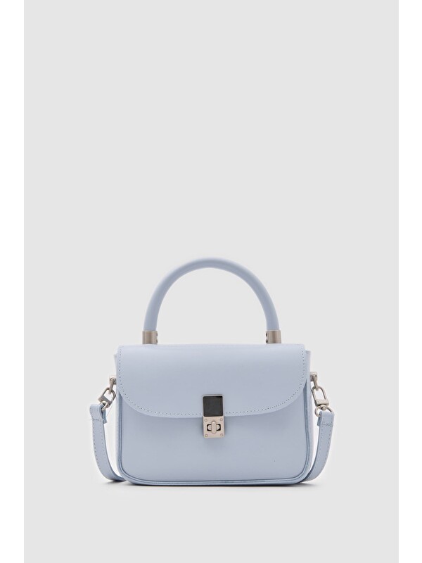 Shulebags Cobble Small Çapraz Çanta Bebe Mavi