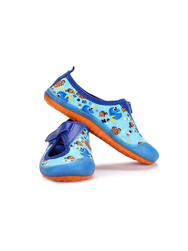 01 Aqua Erkek/Kız Çocuk Sandalet Panduf Ayakkabı - Görsel 5