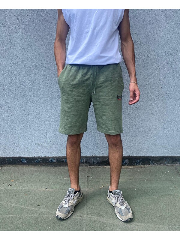 Süperlife Regular Fit Nakışlı Brooklyn Erkek Şort SPR21Y57
