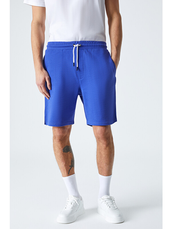 GRIMELANGE Erkek Comfort Fit SAKS Şort | Bermuda