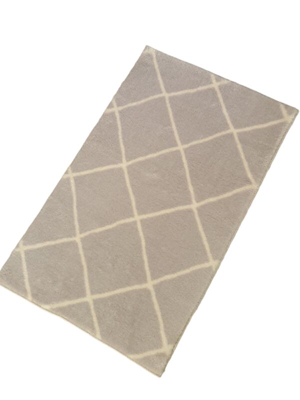 Jassrug Halı 50x80 Diamond Gri