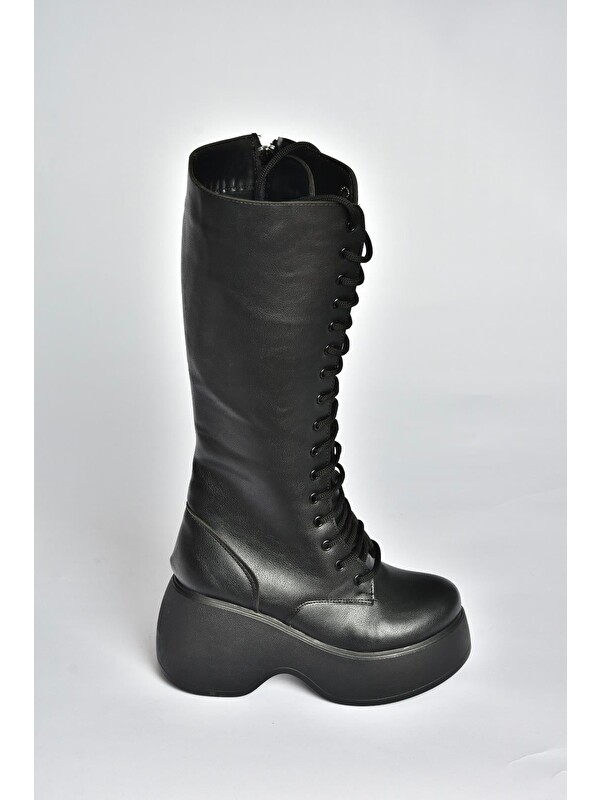 Fox Shoes Siyah Kadın Çizme V965307009