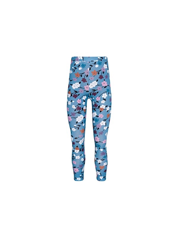 Lovetti Spring Branch Kız Çocuk Desenli Yazlık Tayt