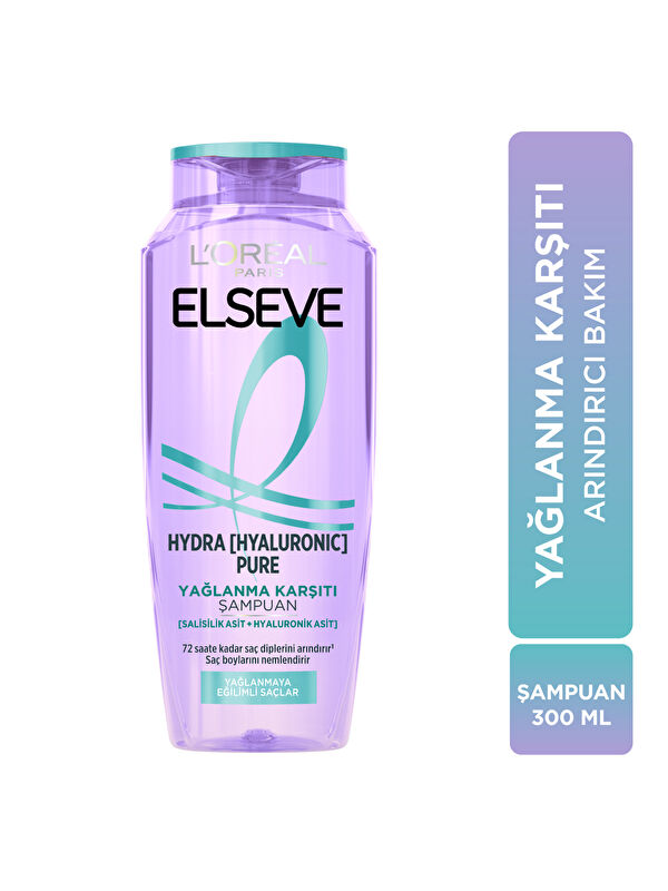 L'Oreal Paris Elseve Hyaluron Pure Şampuan 300 Ml