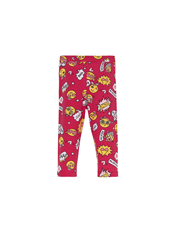 Lovetti Kız Çocuk So Cool Desen Kapri