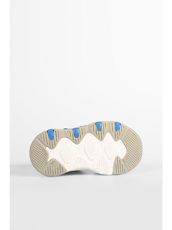 Cesi Hafif Erkek Bebek Saks Mavi Sandalet - Görsel 8