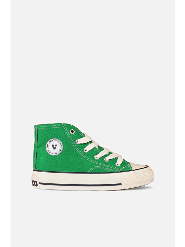 Vicco Star Basic Unisex Çocuk Yeşil Sneaker