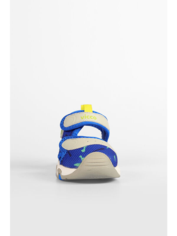 Cesi Hafif Erkek Okul Öncesi Saks Mavi Sandalet - Görsel 5