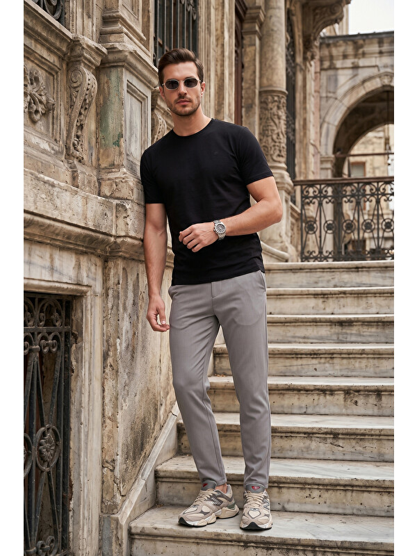 Buratti Slim Fit Normal Bel Boru Paça Denim Pantolon 5545C82MILANO