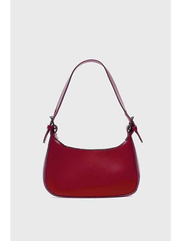Shulebags Muse Oval Baget Çanta Pembe