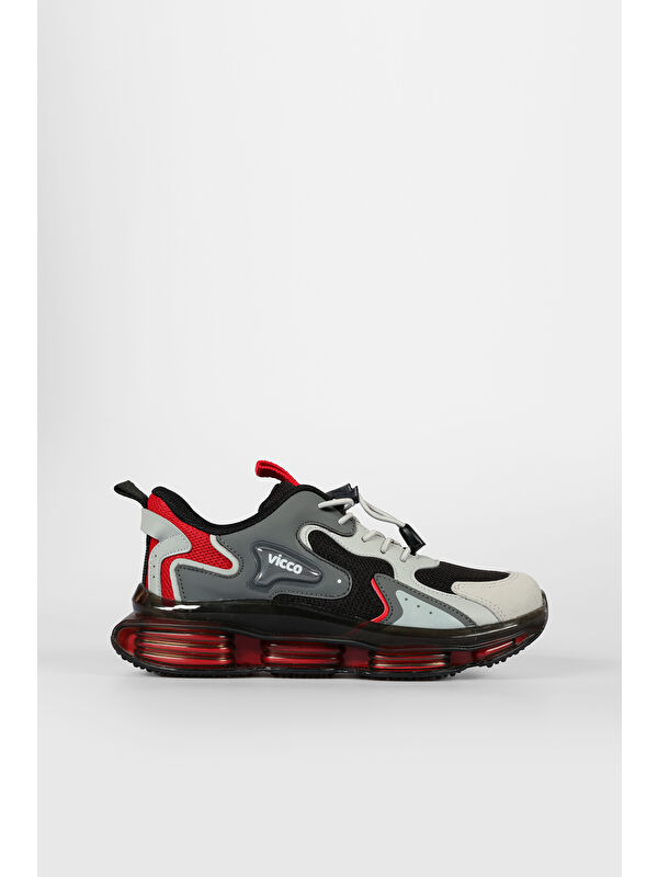 Mask Basic Erkek Çocuk Siyah Spor Ayakkabı - Görsel 4