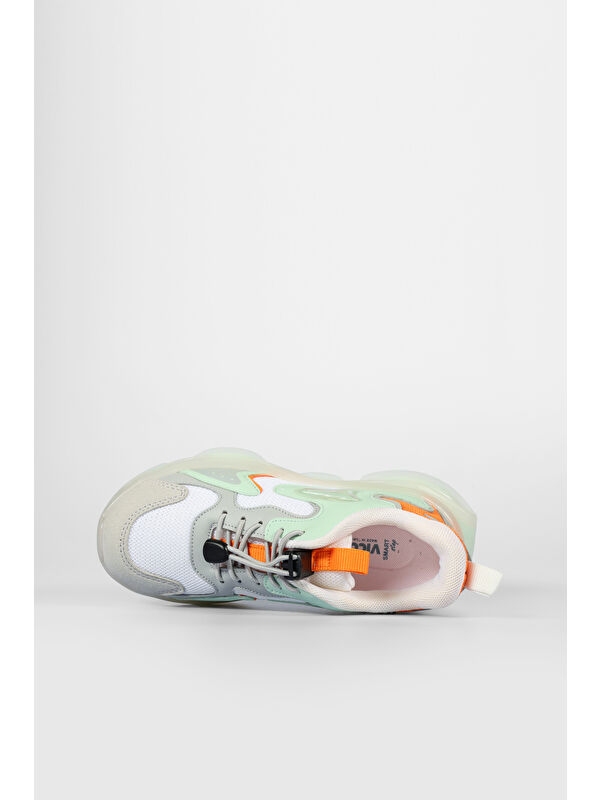 Mask Basic Unisex Çocuk Beyaz Spor Ayakkabı - Görsel 9