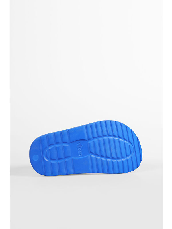 Krixi Hafif Erkek Bebek Saks Mavi Sandalet - Görsel 8