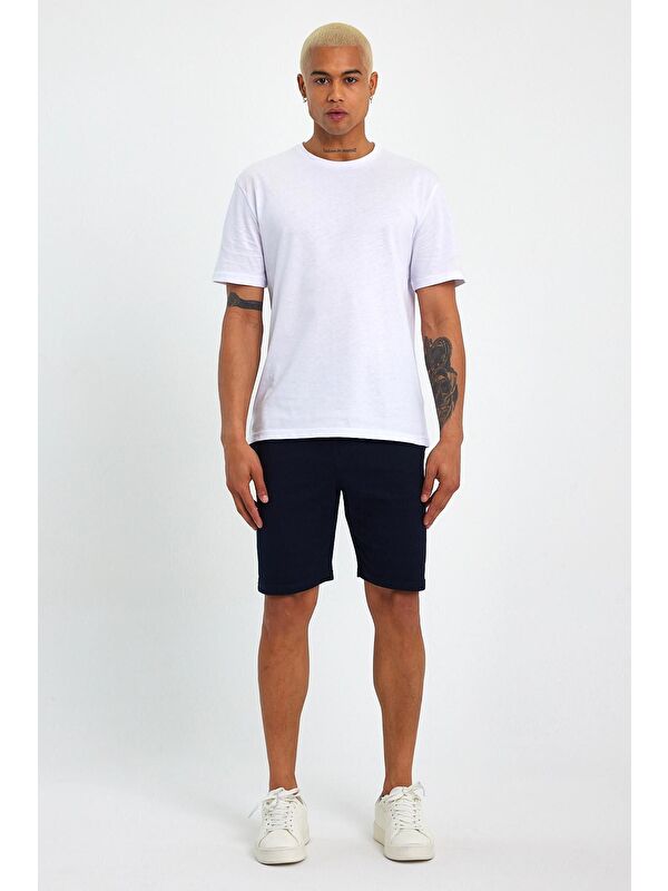 Süperlife Regular Fit Brooklyn Baskılı Erkek Şort SPR 208