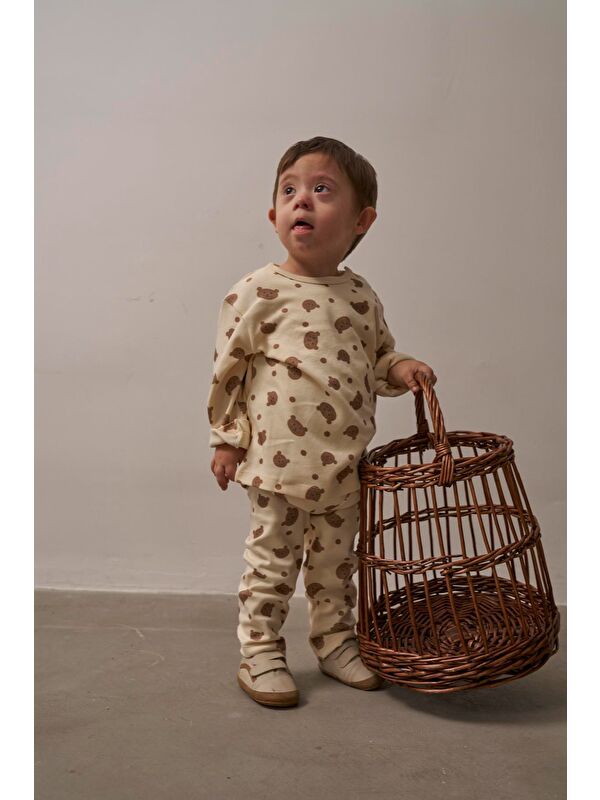 Oh La La Koala For Little Ones Ayıcık Baskılı Bebek Alt Üst Takım