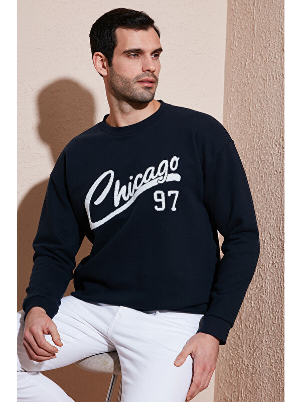 Buratti Pamuk Karışımlı Regular Fit Bisiklet Yaka Sweat 5905468S
