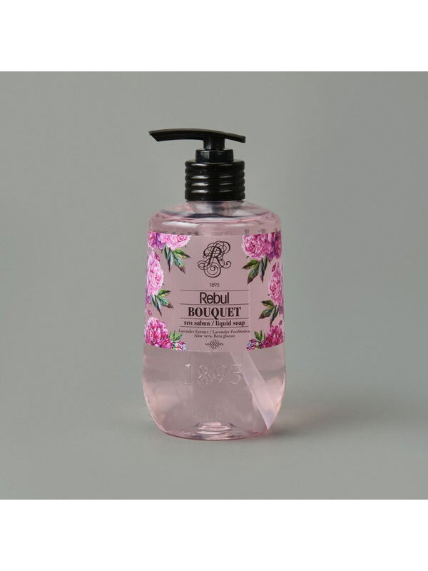 Rebul Bouquet Sıvı Unisex Sabun - Pembe - 500 ml