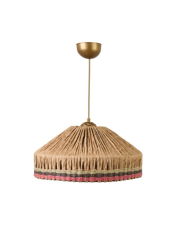 Evidea Lighting Mara Sarkıt - Kahverengi / Renkli - 20x41x41 cm