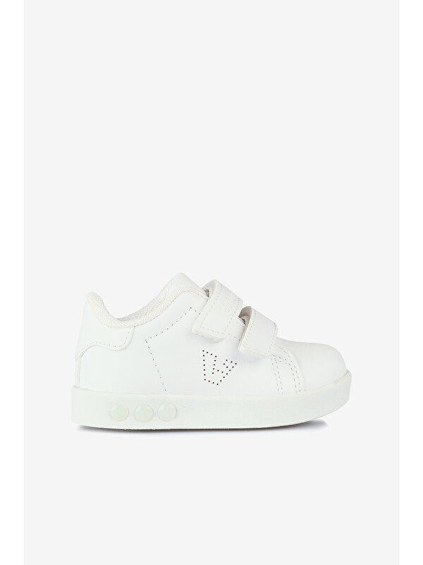 Vicco Oyo Işıklı Unisex İlk Adım Beyaz Sneaker