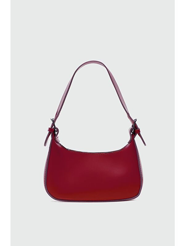 Shulebags Muse Oval Baget Çanta Pembe