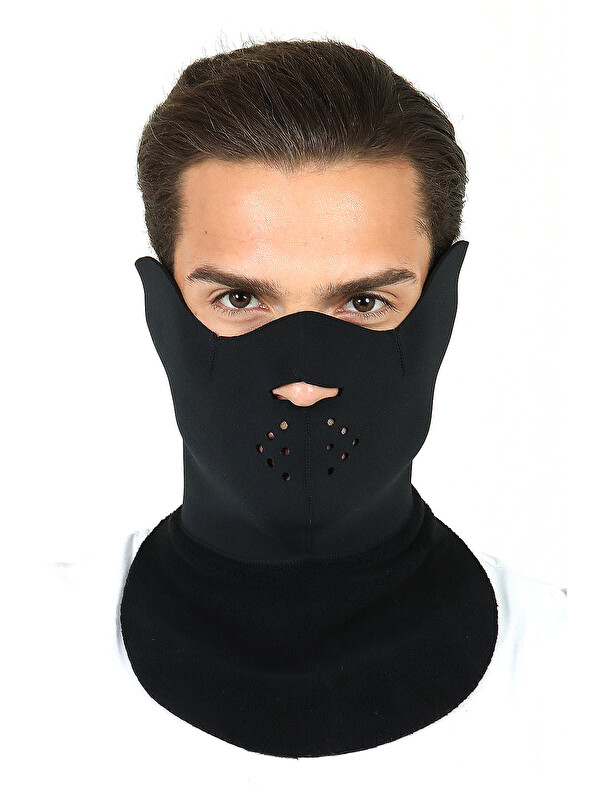 THERMOFORM Softshell Maske Polar SİYAH